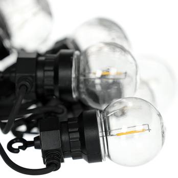 Dekoratívna LED reťaz RETLUX teplá biela, dĺžka 5 m 5