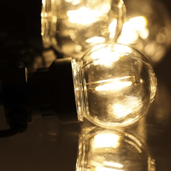 Dekoratívna LED reťaz RETLUX teplá biela, dĺžka 5 m 6