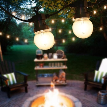 Dekoratívna LED reťaz RETLUX teplá biela, dĺžka 5 m 8