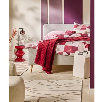 Posteľná bielizeň RETRO vínová, 80x80 a 135x200 cm 2