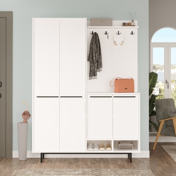 Predsieňová zostava REVO biela 1