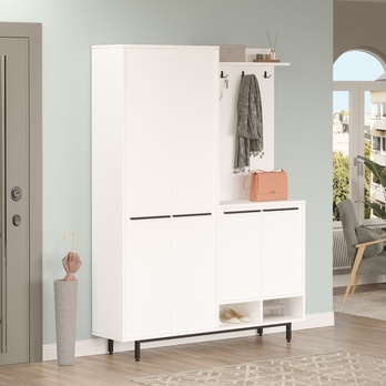 Predsieňová zostava REVO biela 3