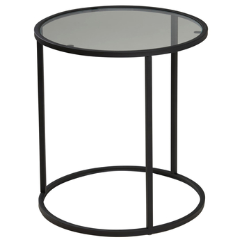 Sada odkladacích stolíkov REY čierna, 2 ks 2