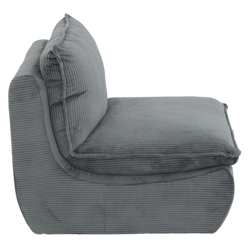 Kreslo RHODOS tmavosivá 2