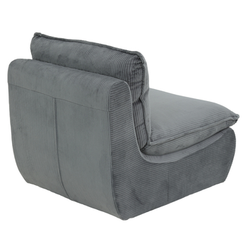 Kreslo RHODOS tmavosivá 3