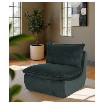 Kreslo RHODOS tmavozelená 1