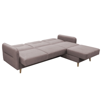 Sedacia súprava RHONDA pravá, svetlosivá 1