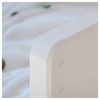 Posteľ s výsuvným lôžkom RHYS biela, 90x190 cm 7