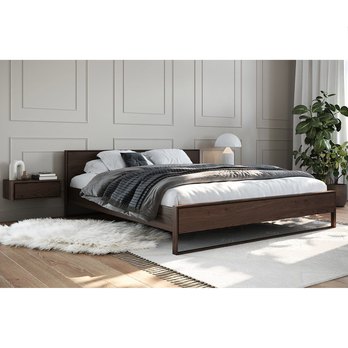 Posteľ RIA tabakovo hnedá, 160x200 cm 1