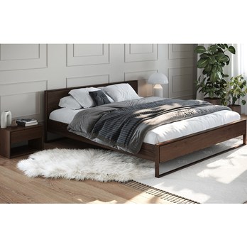 Posteľ RIA tabakovo hnedá, 160x200 cm 2