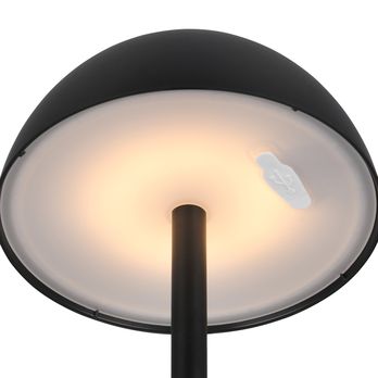 Stolná LED lampa RICARDO čierna 6