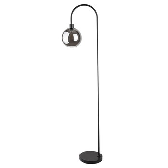 Stojacia lampa RICARDO čierna 2