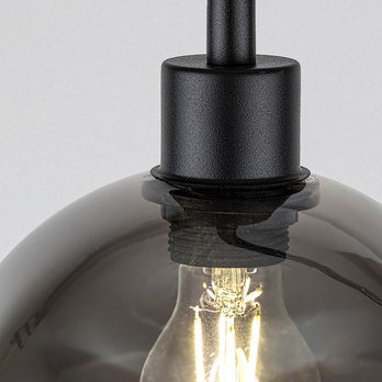 Stojacia lampa RICARDO čierna 3