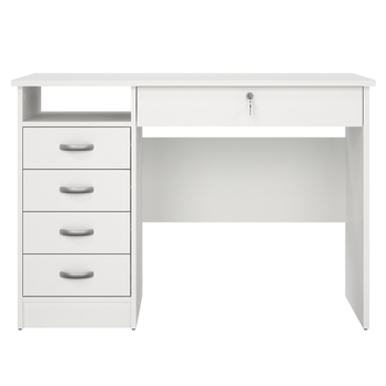Písací stôl RICCO biela 2