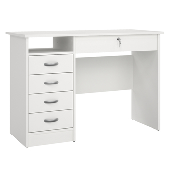 Písací stôl RICCO biela 3