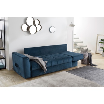 Pohovka  RICK tmavomodrá 2