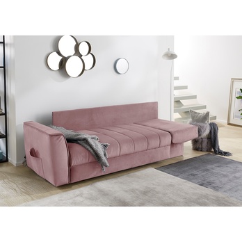 Pohovka  RICK ružová 2