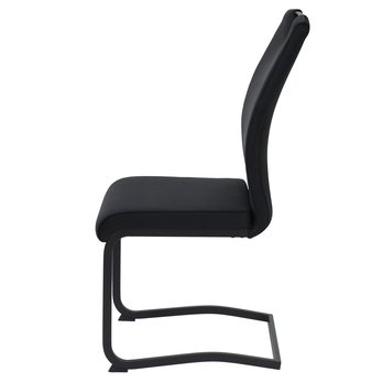 Jedálenská stolička RIGA II S čierna, sada 4 ks 4