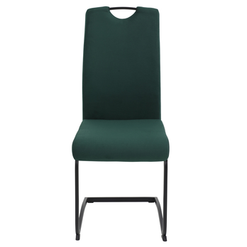 Jedálenská stolička RIGA II S tmavozelená, sada 4 ks 2