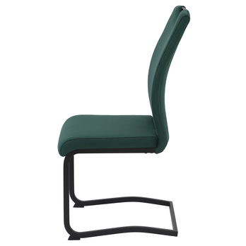 Jedálenská stolička RIGA II S tmavozelená, sada 4 ks 4