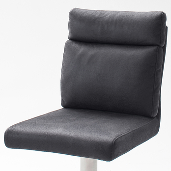 Barová stolička RILEY sivá 1