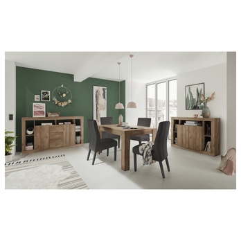 Komoda  RIMINI 6 tmavý dub 3