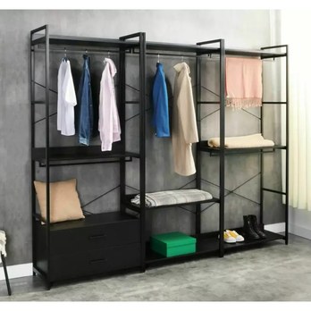 Regál RIN O čierna 1