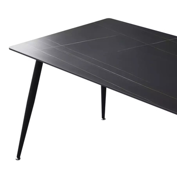 Jedálenský stôl RION 3 čierna, šírka 160 cm 2