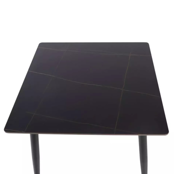 Jedálenský stôl RION čierna, šírka 80 cm 1