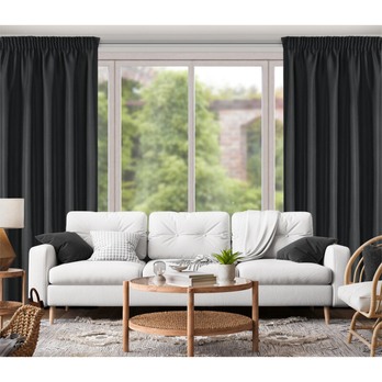 Záves RITA 3 čierna, 140x270 cm 3