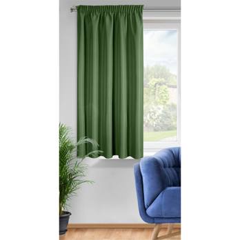 Záves RITA 4 tmavozelená, 140x175 cm 1