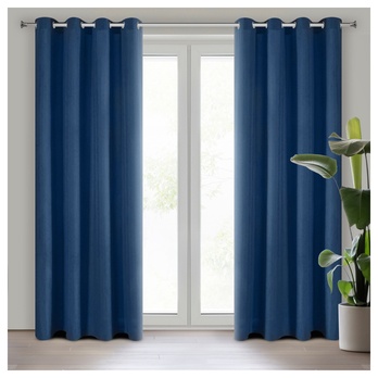 Záves RITA modrá 2