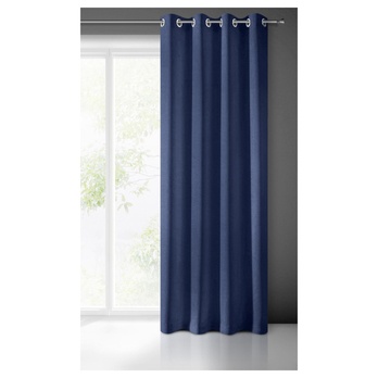 Záves RITA tmavomodrá 1