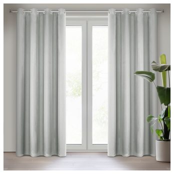 Záves RITA oceľovosivá 2