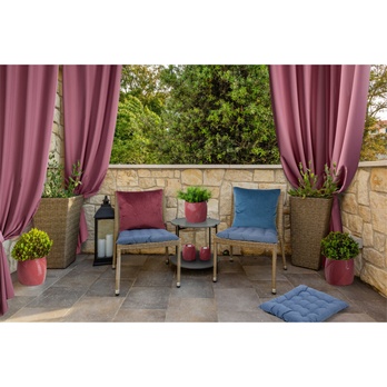 Záves RITA tmavoružová 3