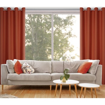 Záves RITA tehlová 3