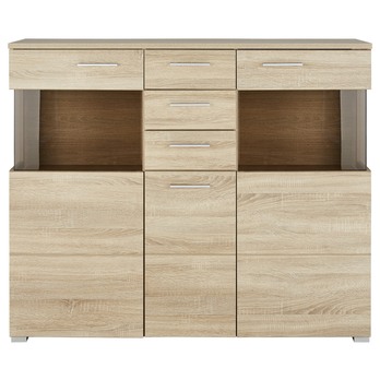 Komoda RIVA dub sonoma, šírka 138 cm 4