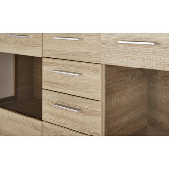 Komoda RIVA dub sonoma, šírka 138 cm 5