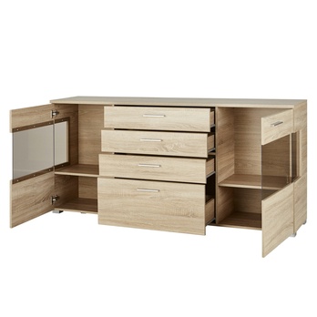 Komoda RIVA dub sonoma, šírka 180 cm 2