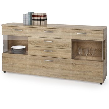 Komoda RIVA dub sonoma, šírka 180 cm 4
