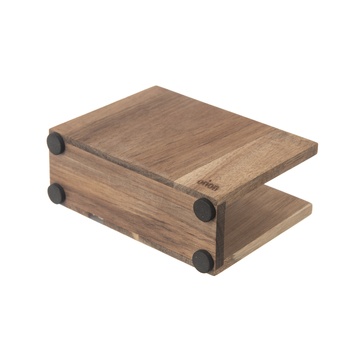 Stojan na servítky RIVER akácia/živica 4