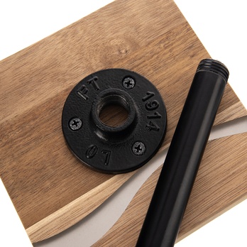 Stojan na papierové utierky RIVER akácia/živica 3