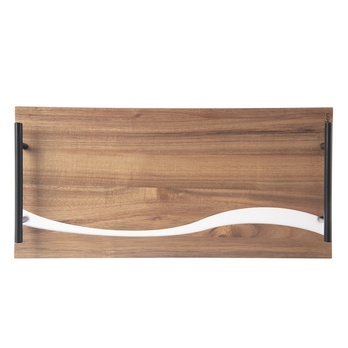 Servírovacia tácka RIVER akácia/živica 3