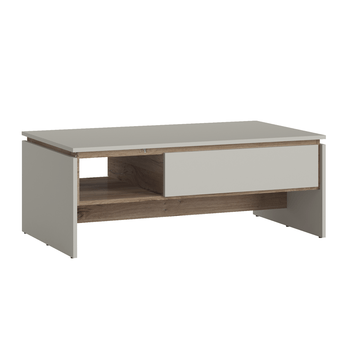 Konferenčný stolík RIVERO RIVT01 dub tmavý/sivá 2