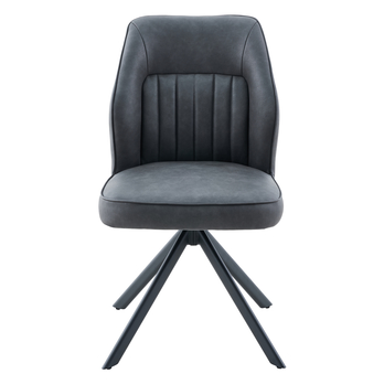 Jedálenská stolička RIZZIA antracitová 1