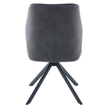 Jedálenská stolička RIZZIA antracitová 2