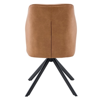 Jedálenská stolička RIZZIA hnedá 2