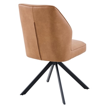 Jedálenská stolička RIZZIA hnedá 3