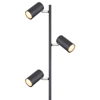 Stojacia lampa ROBBY 6 matná čierna 3