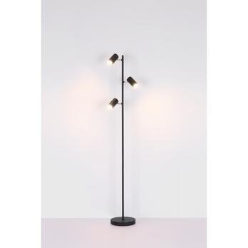Stojacia lampa ROBBY 6 matná čierna 6